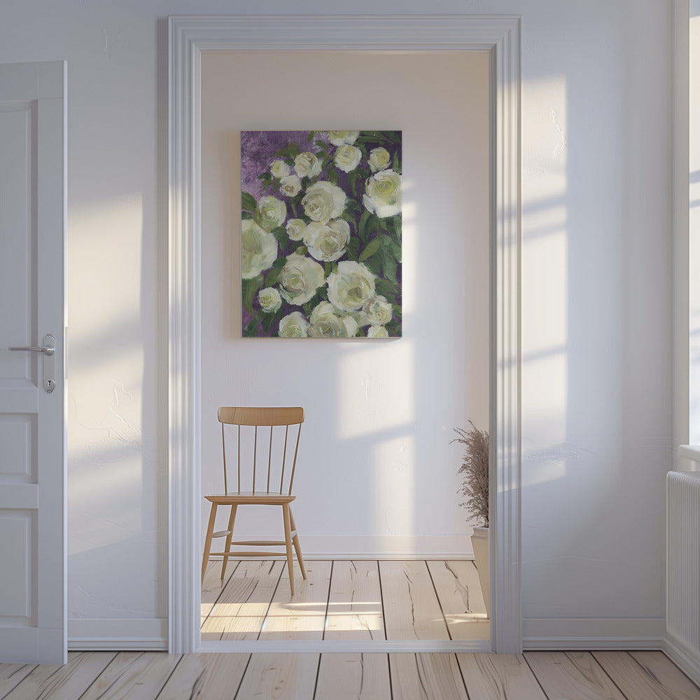 Noray painterly roses | Canvas