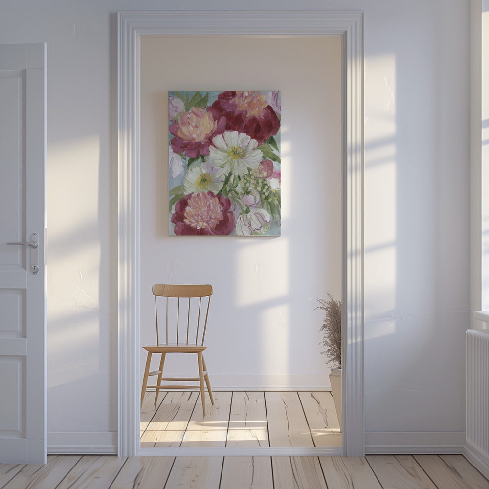 Eleanora painterly florals | Canvas