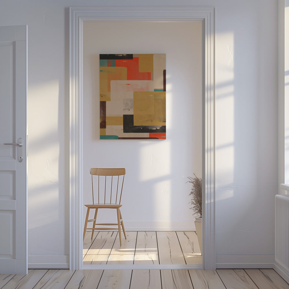 Layered Vibrance | Canvas