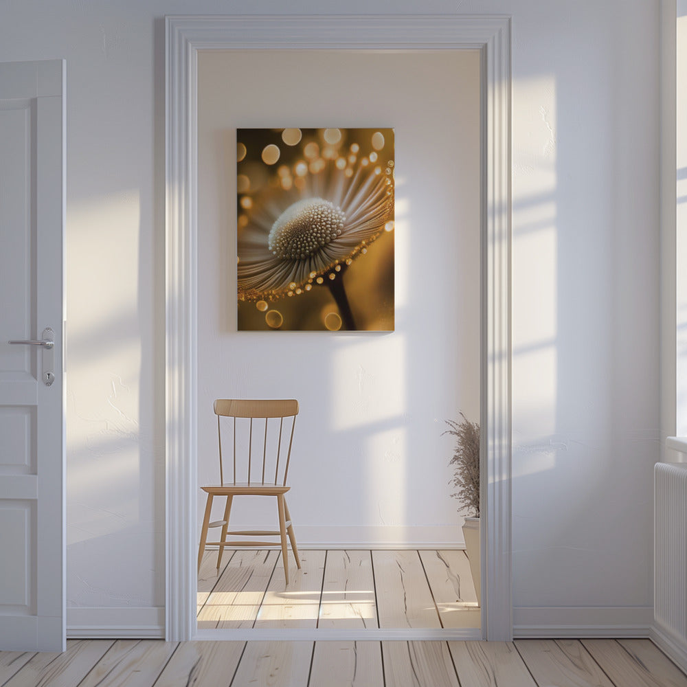 Golden Petal Dream | Canvas