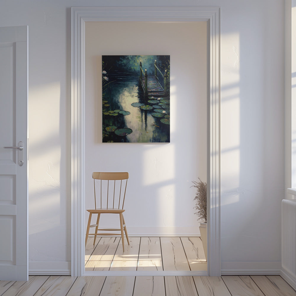 Twilight Bridge | Canvas