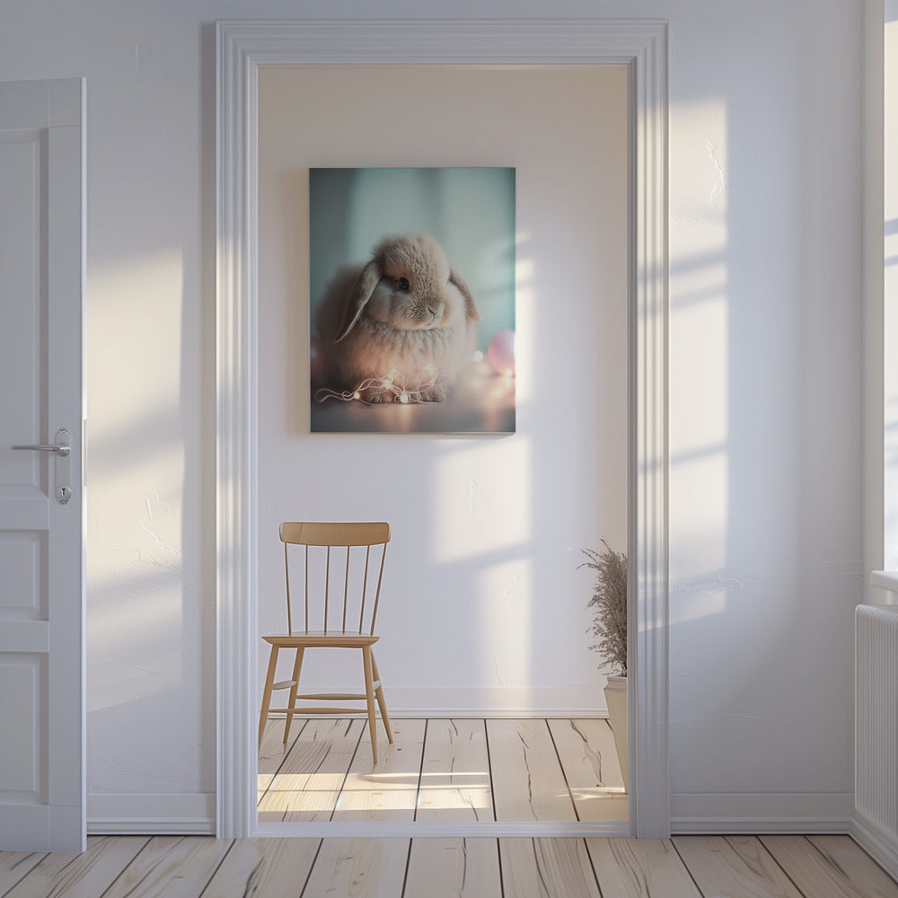 Fluffy Glow | Canvas