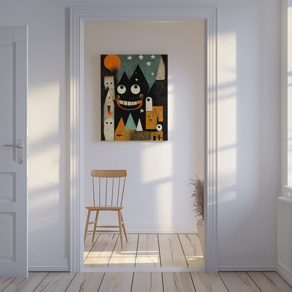 Whimsical Nightscape | Canvas