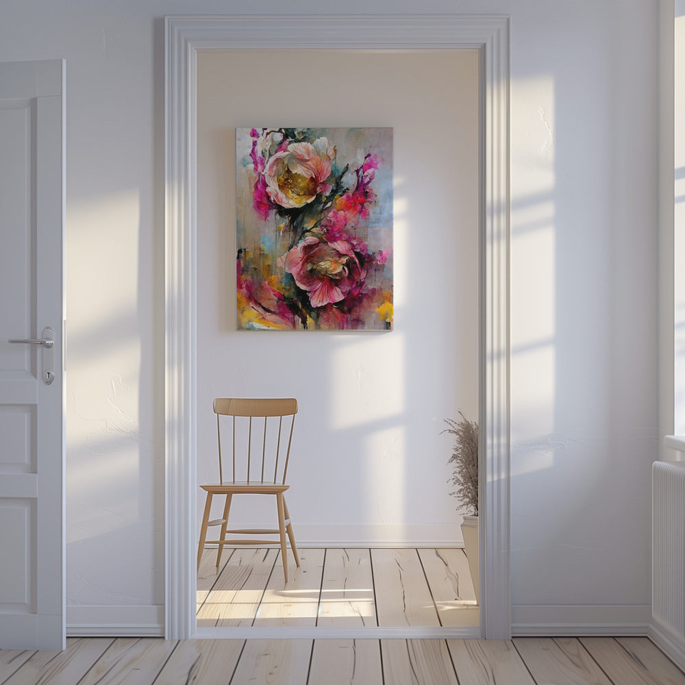 Vivid Bloom Fusion | Canvas