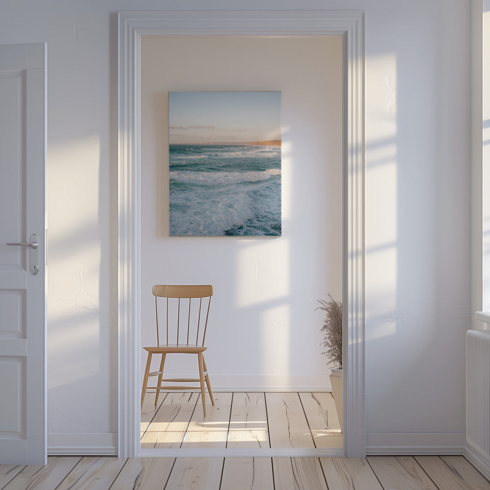 Praia Bordeira waves Portugal | Canvas