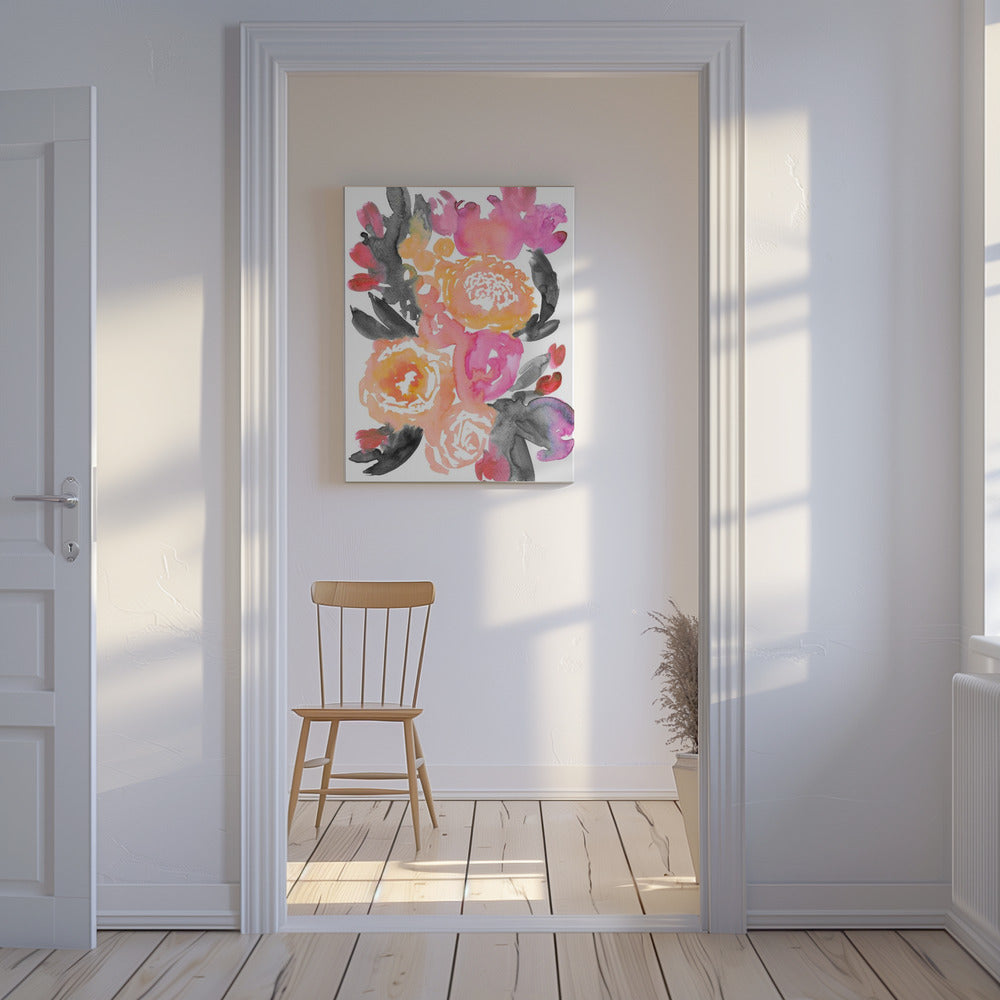 Olympe florals II | Canvas