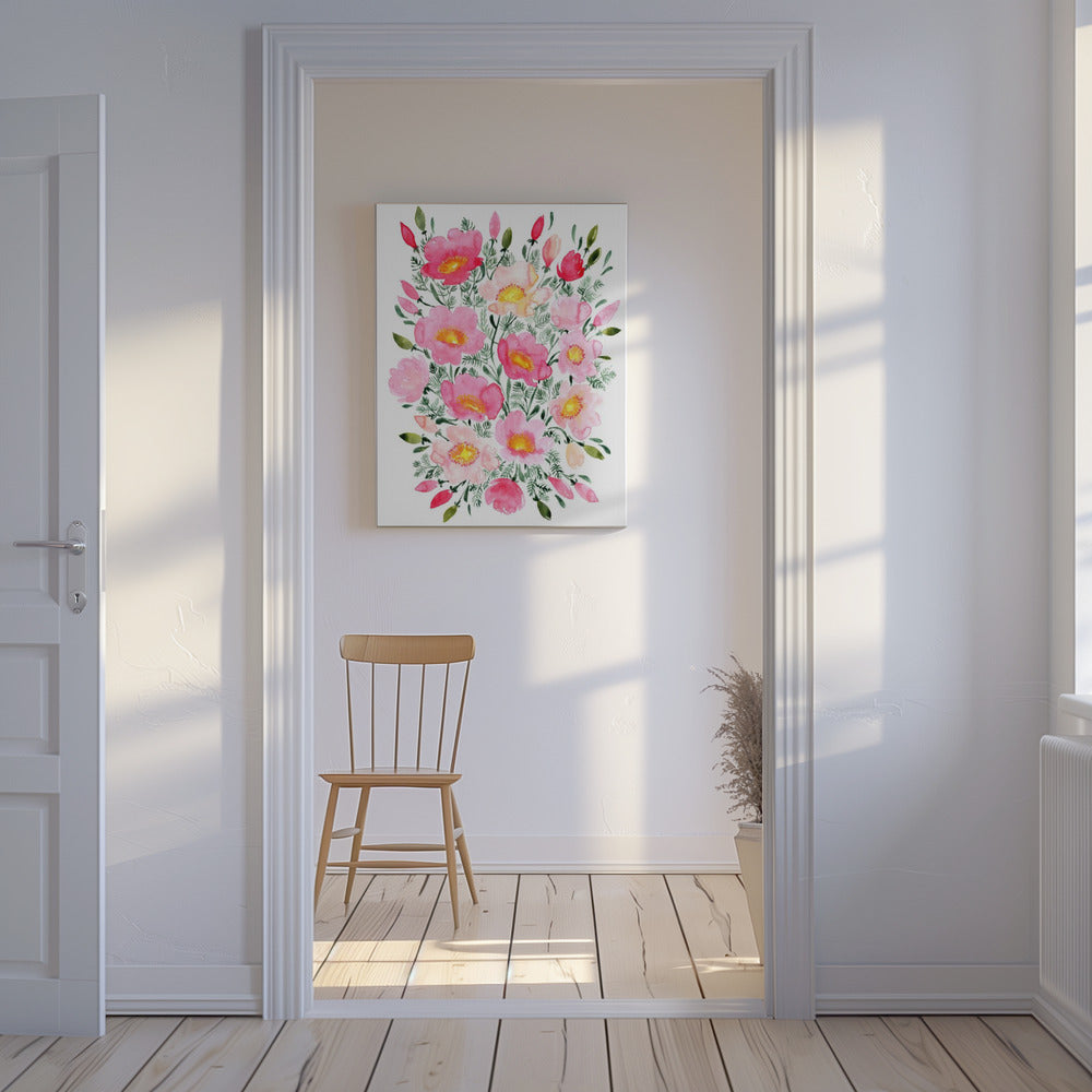 Winterlynn bouquet in pink | Canvas