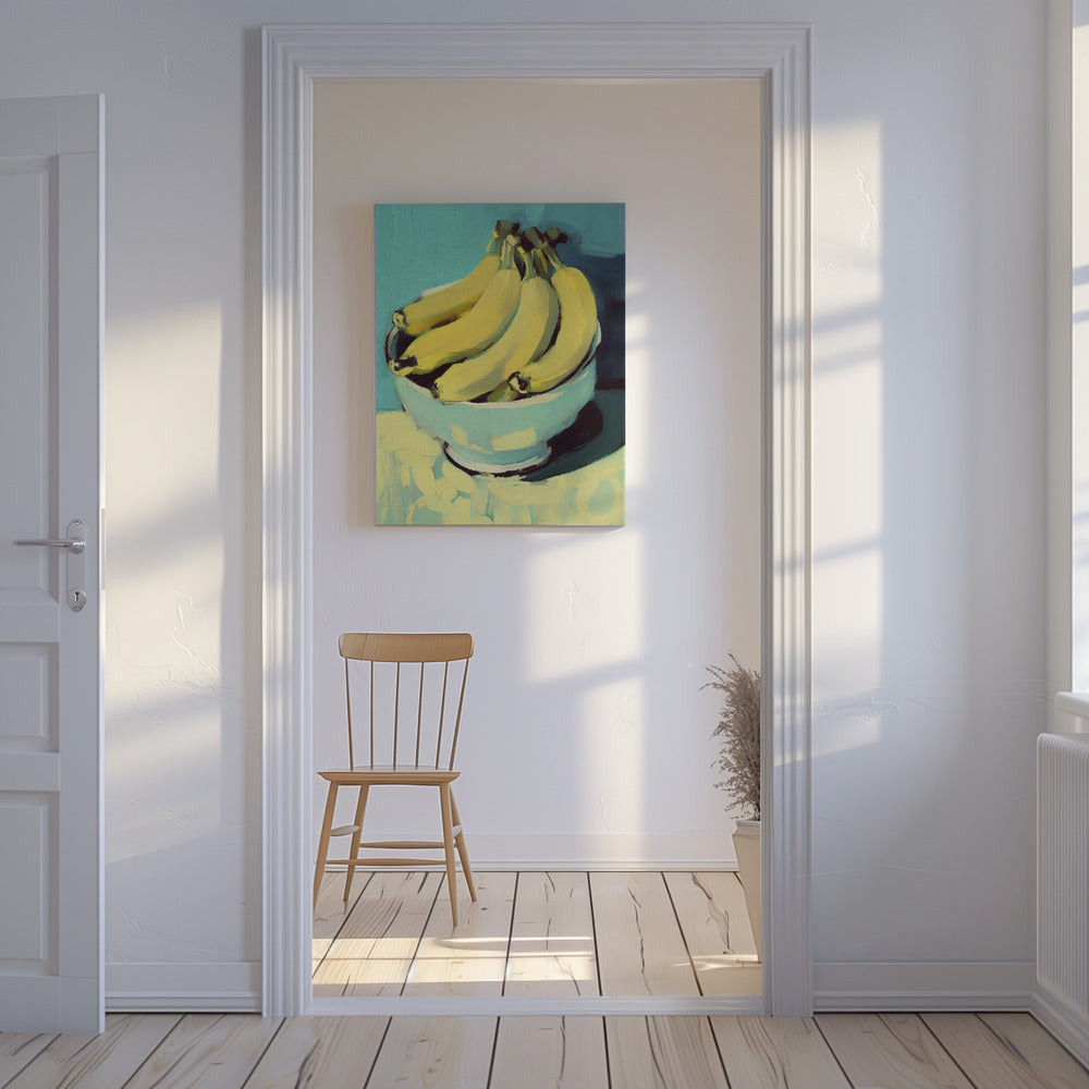 Bowl of Bananas | Canvas
