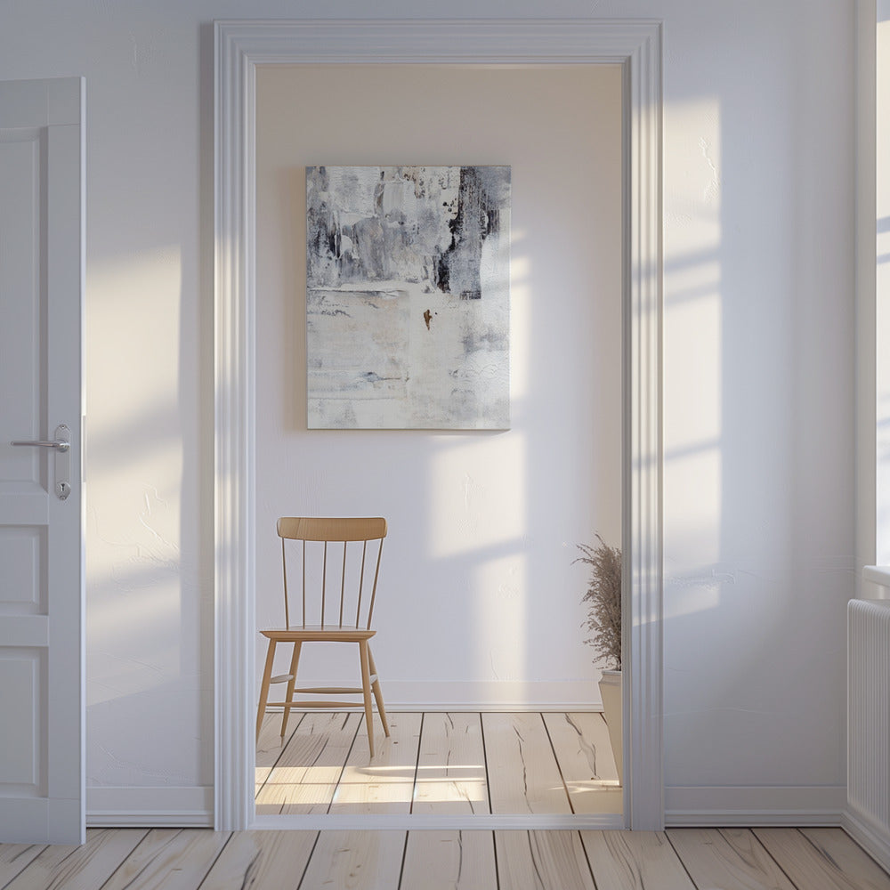 Mystic Ice Layers | Canvas