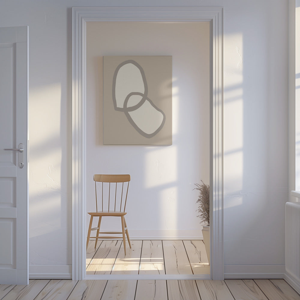 Shape 10 Beige | Canvas