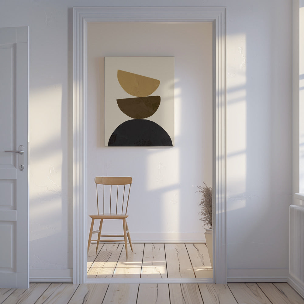 Geometrical Yellow | Canvas