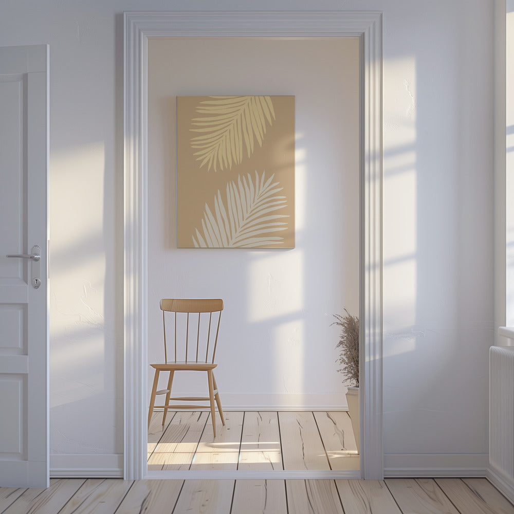 Leaves Yellow | Canvas