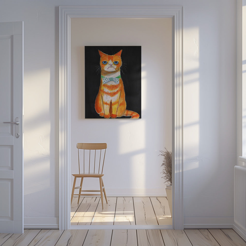 Sad Cat | Canvas