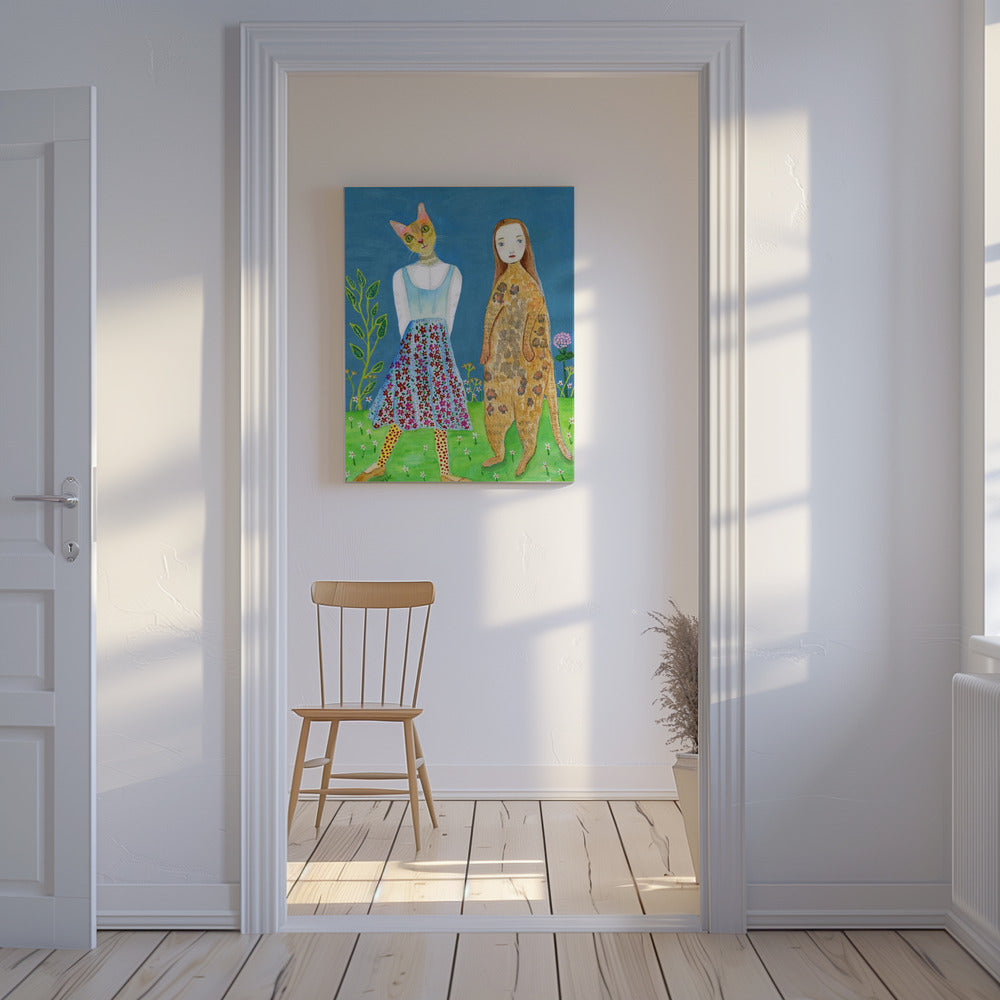 The Switch of Heads | Canvas