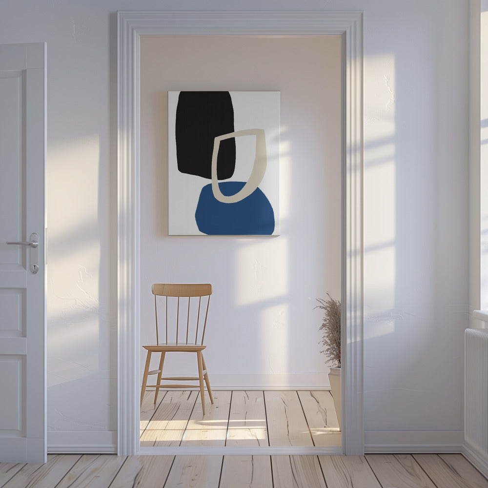 Colorful Bold Geometric Shapes | Canvas