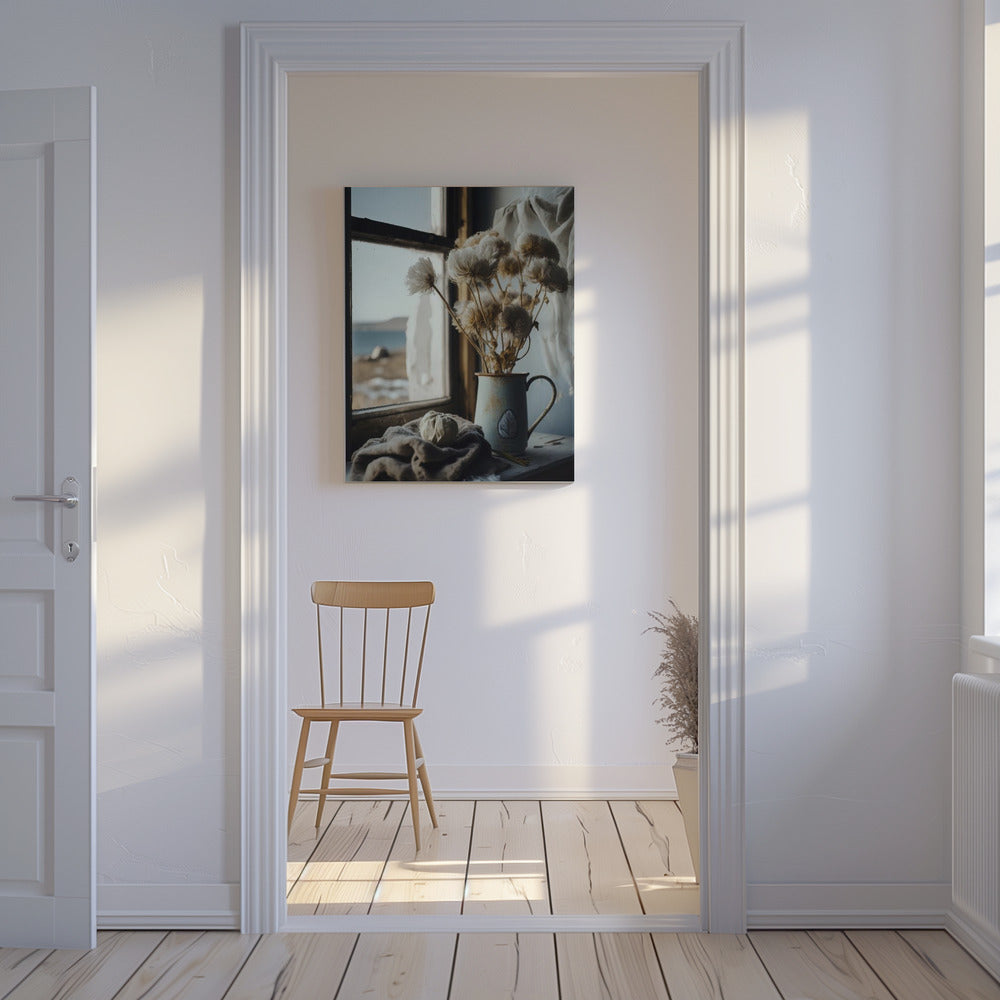 Rustic Window Scene | Canvas