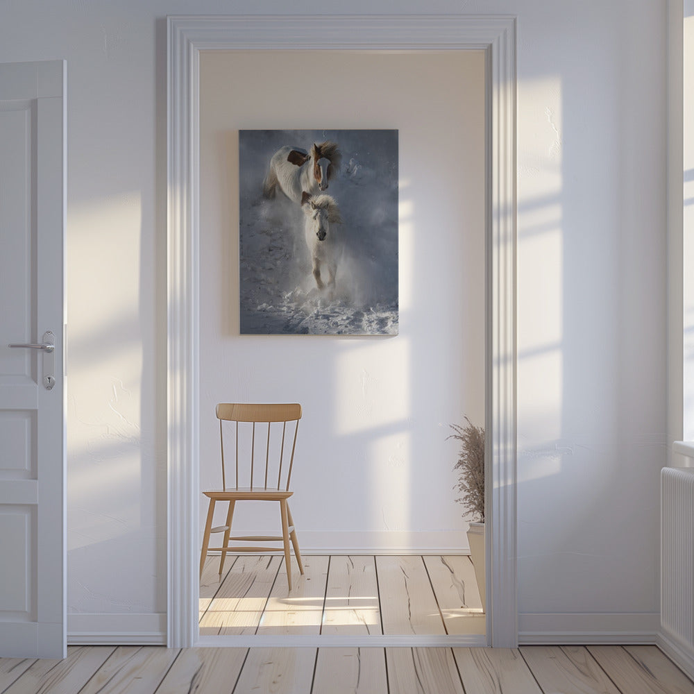 Two Horses | Canvas