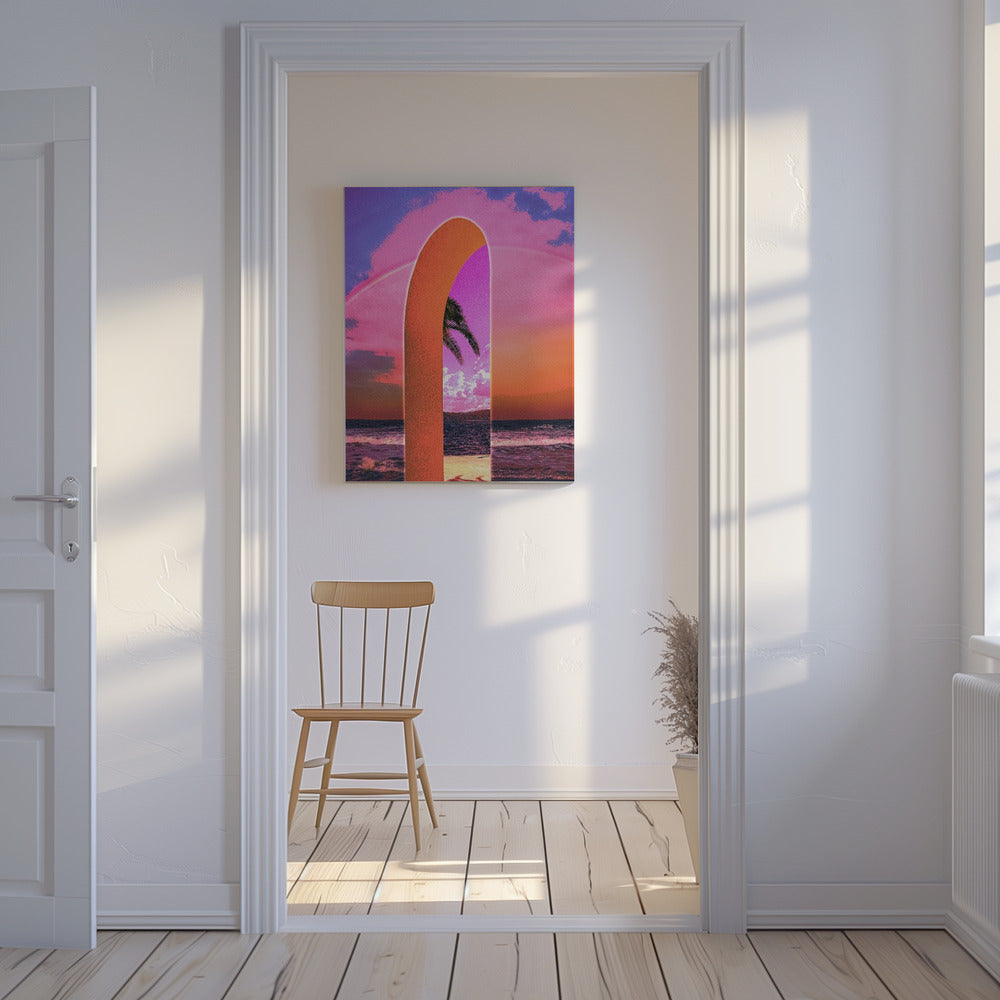 Portal Vaporwave | Canvas