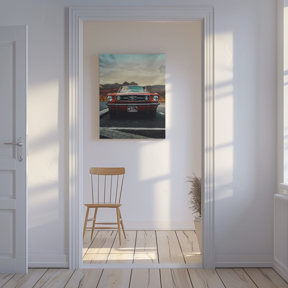 Vintage Car Love | Canvas
