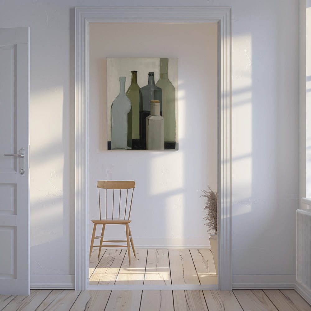 Bottled Stillness | Canvas