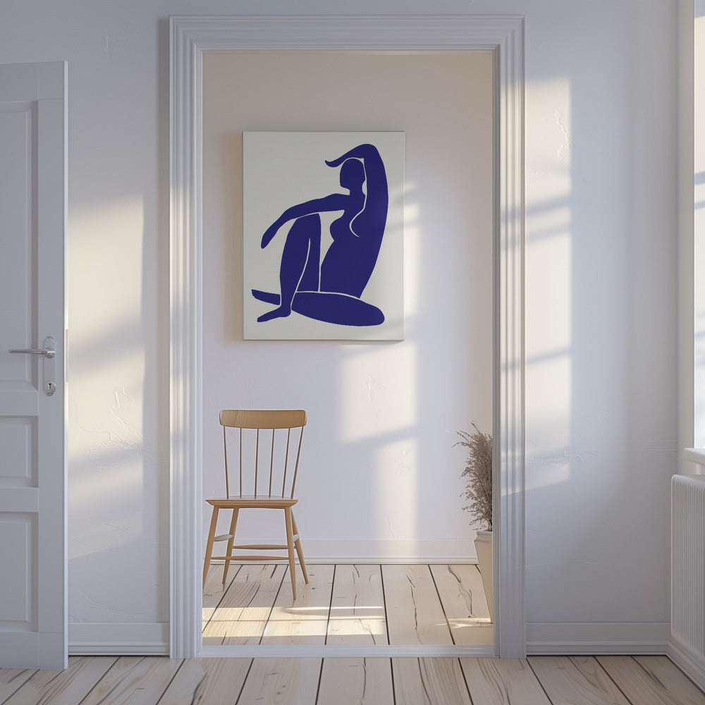 Figure Bleu | Canvas
