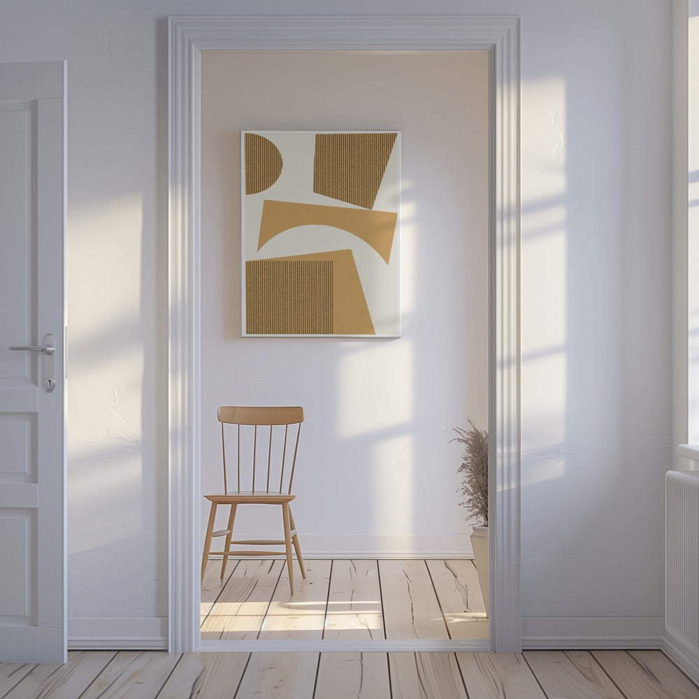 Curved Harmony | Canvas