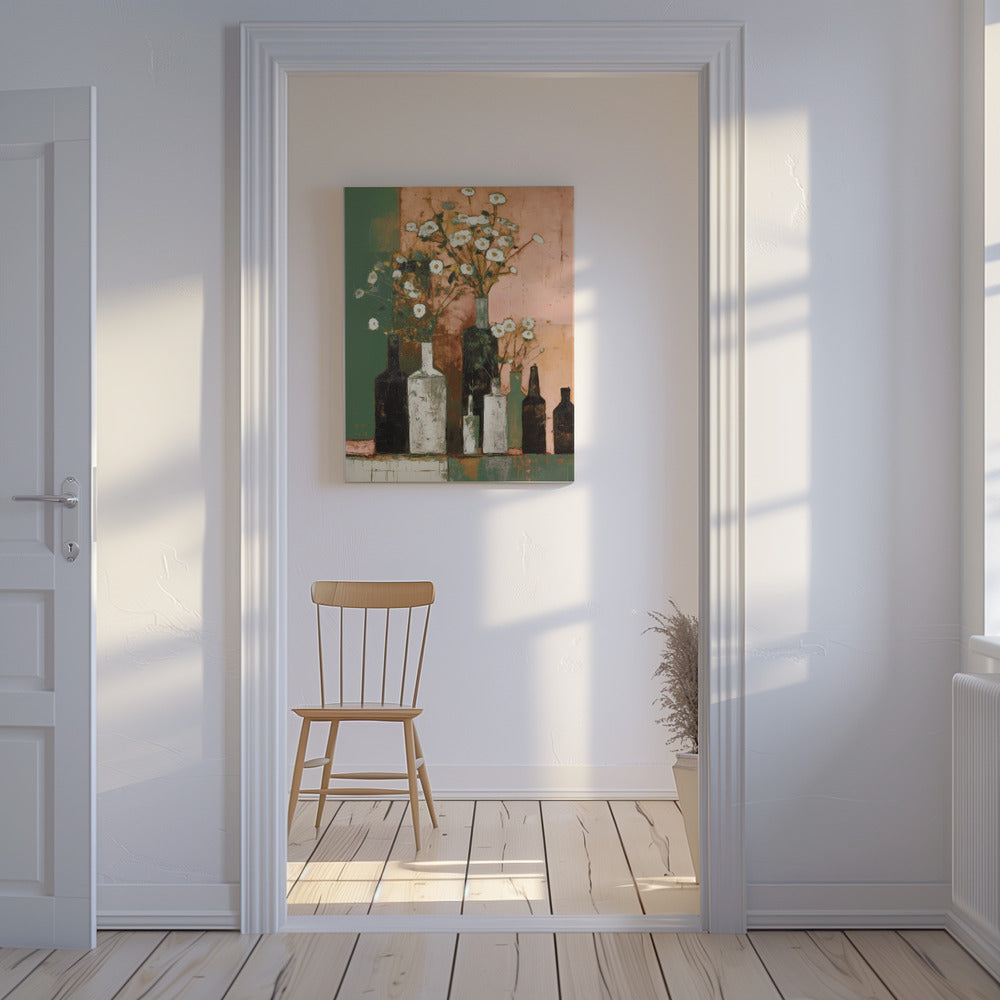 Vases in Bloom | Canvas