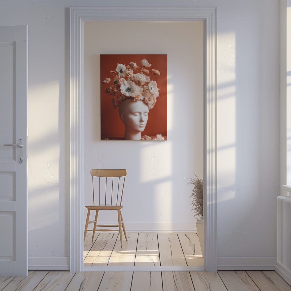 Floral Contemplation | Canvas