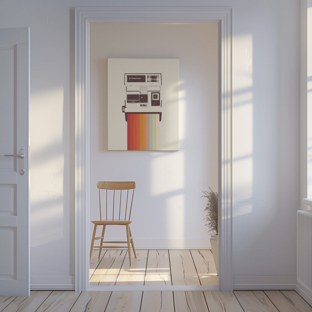 Instant Camera Rainbow | Canvas