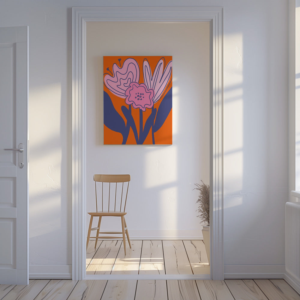 Bold Floral Elegance | Canvas