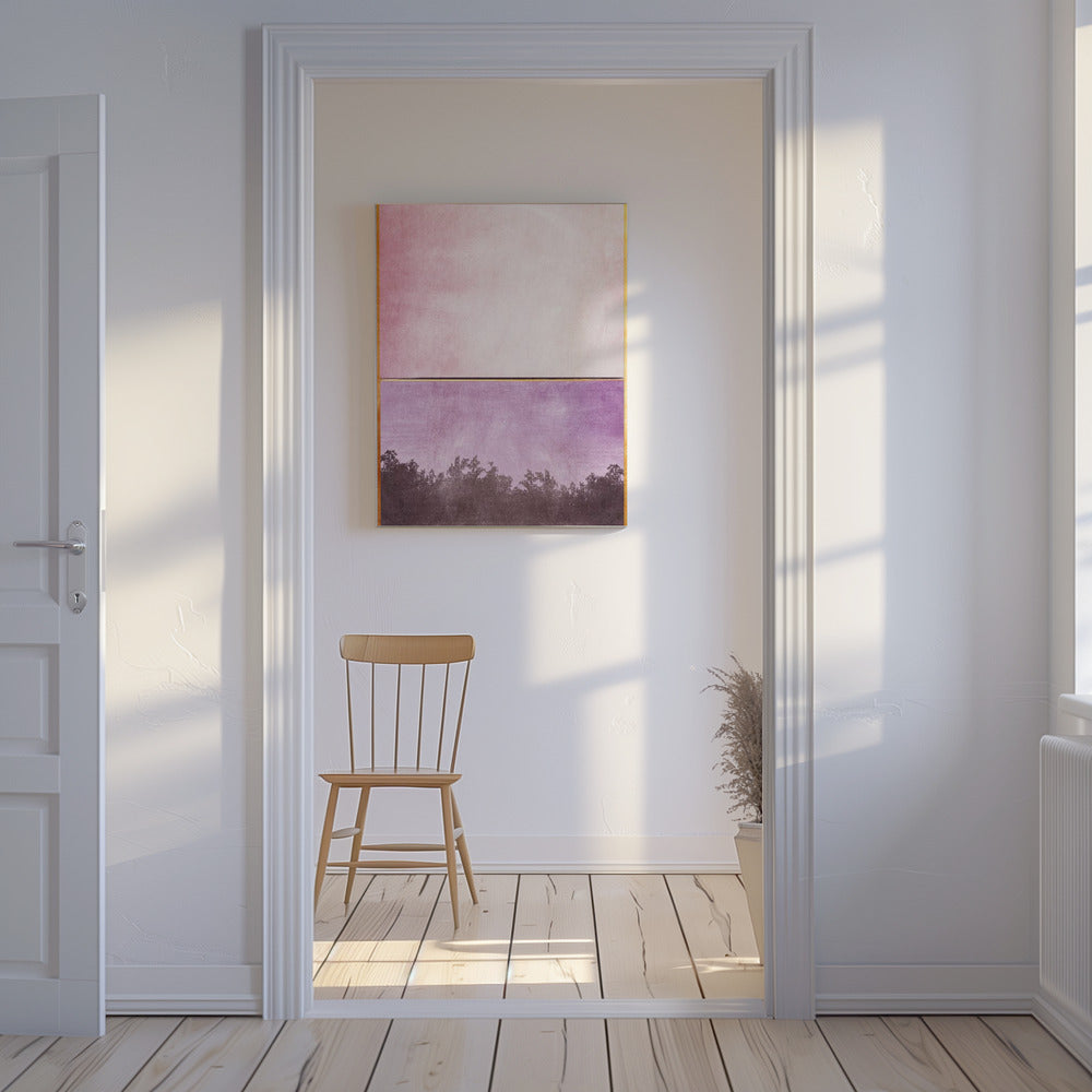 Pink and Yellow 1 | Canvas