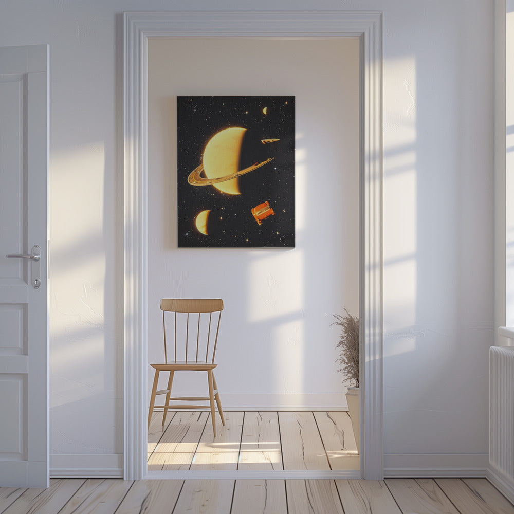 Rings of Saturn | Canvas