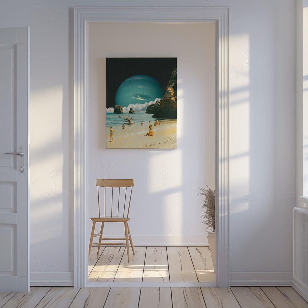 Space Beach | Canvas