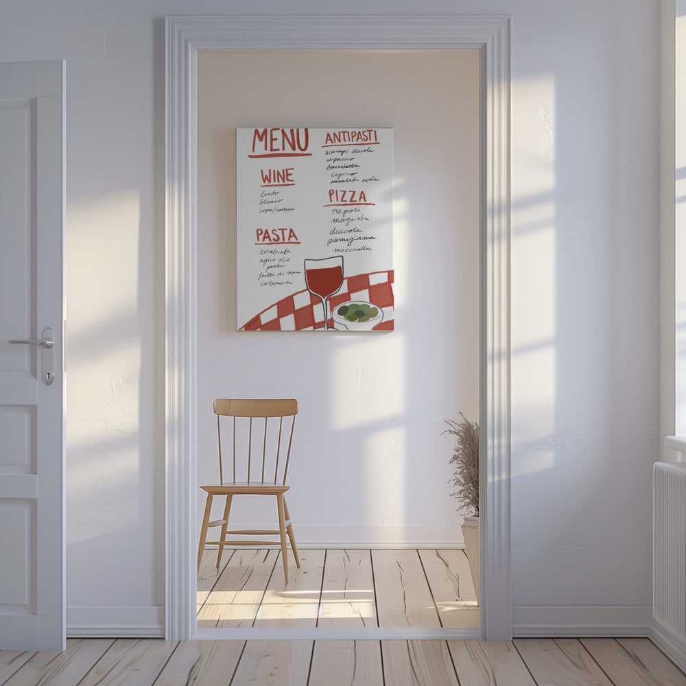 Italian Cuisine Delight | Canvas