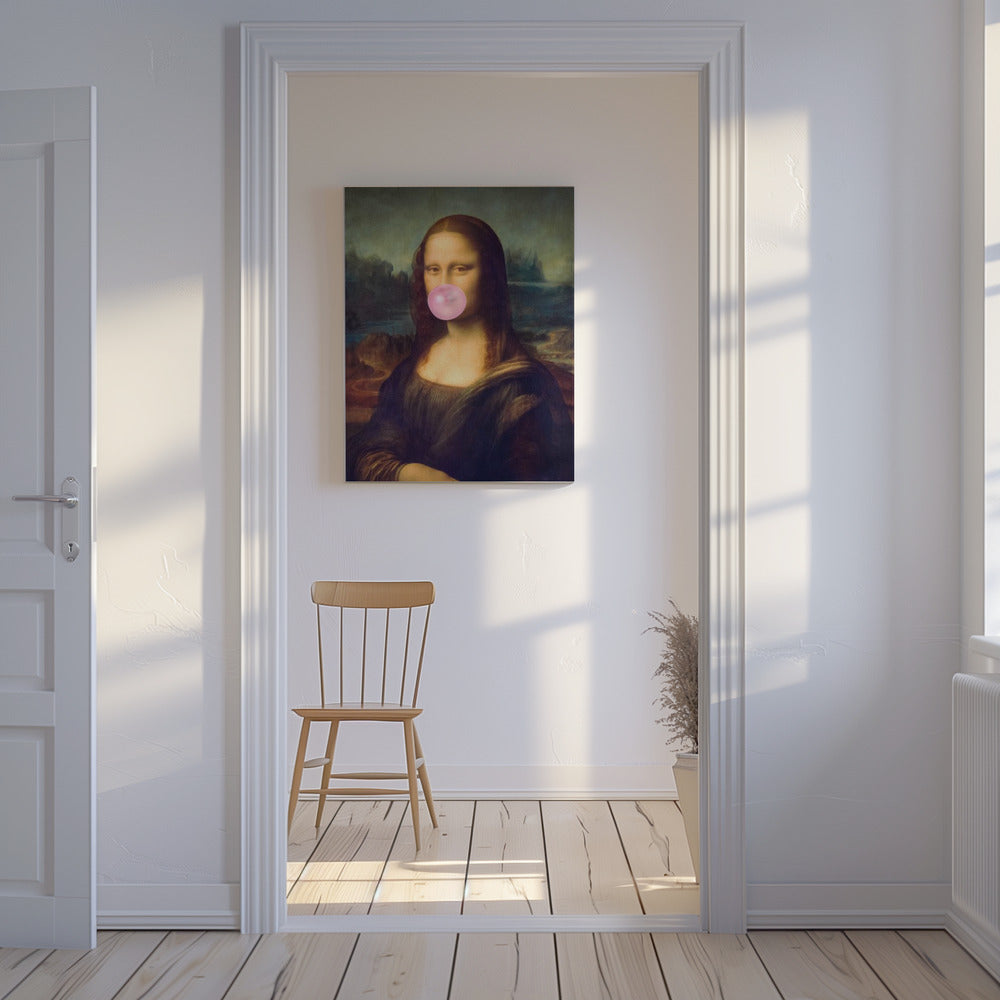Mona Lisa Bubble Gum | Canvas