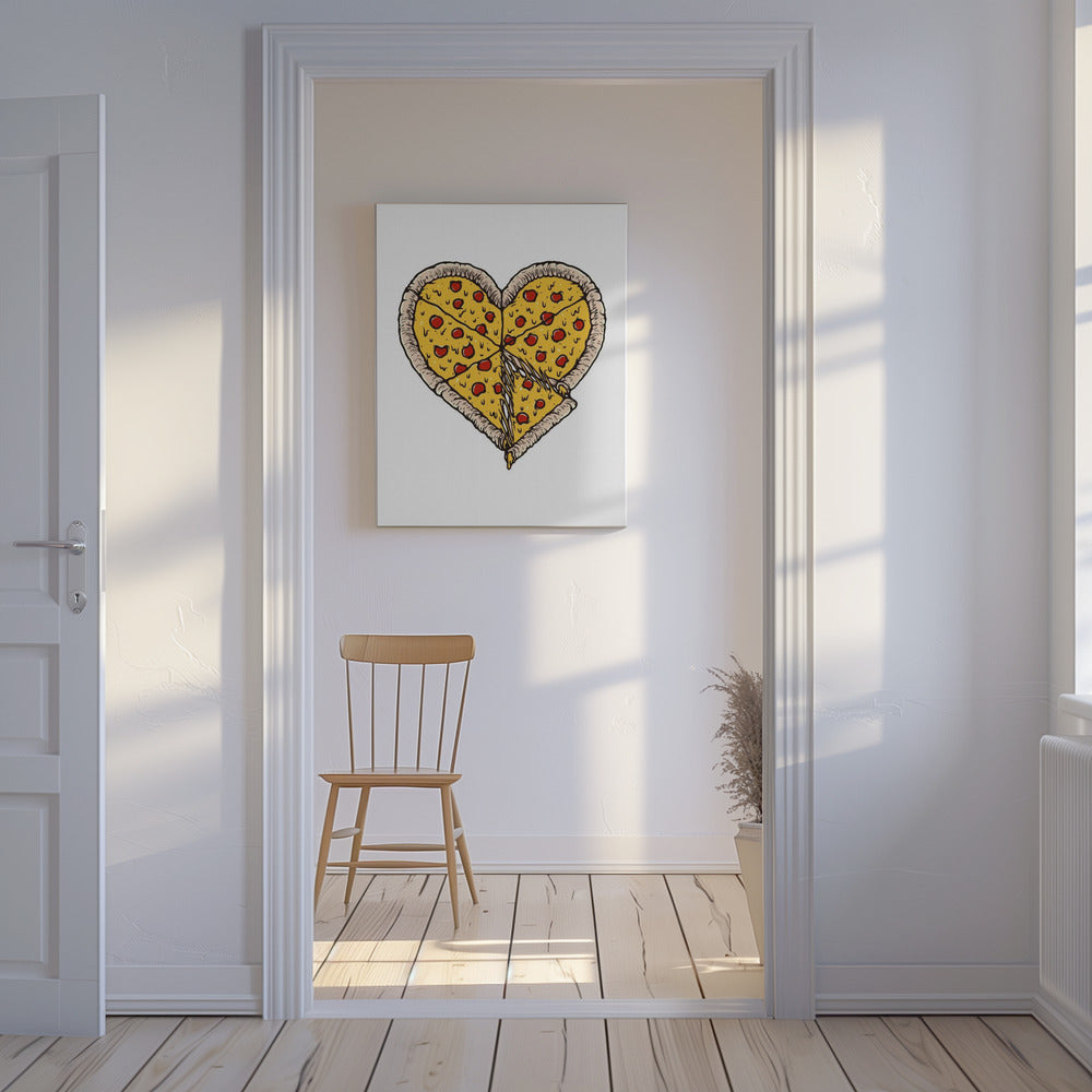 I Love Pizza | Canvas