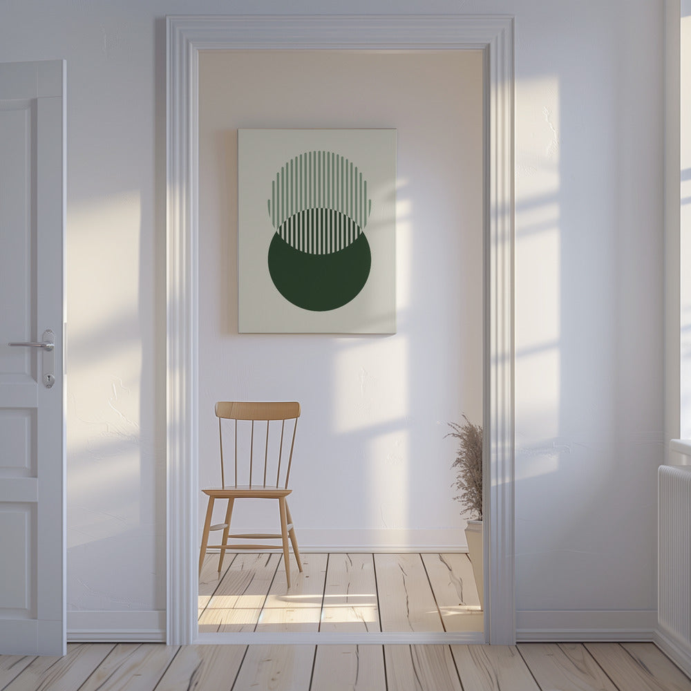 Minimal Abstract Circles Iii | Canvas