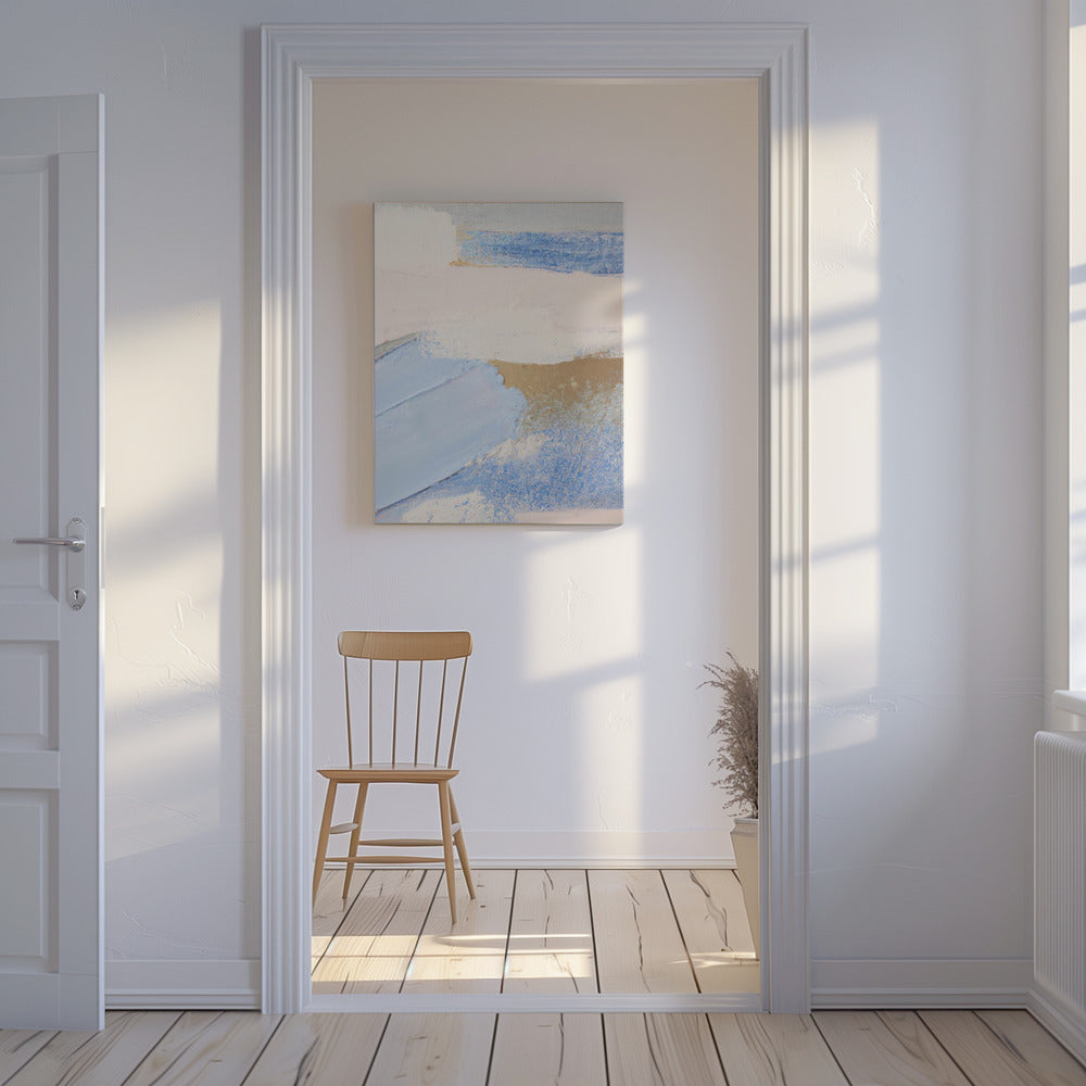 Brush Strokes Abstract Painting | Canvas