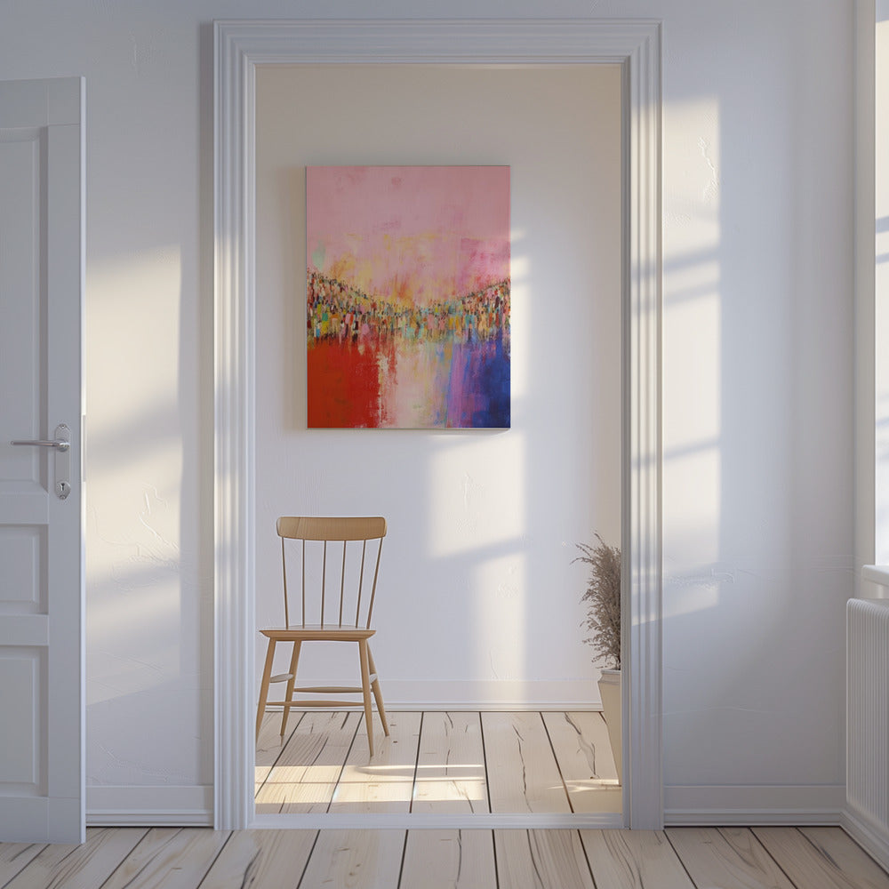 Colorful Gathering | Canvas