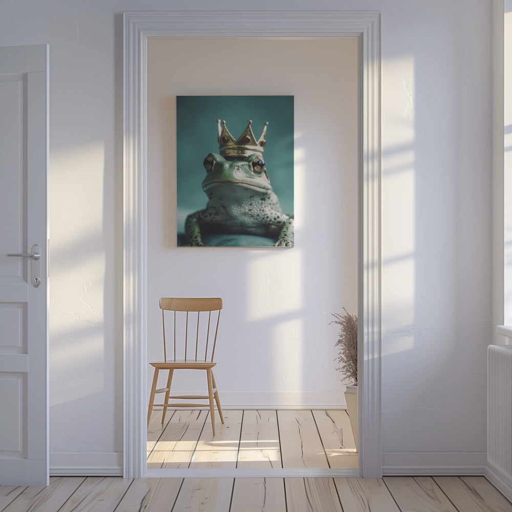 Regal Amphibian | Canvas