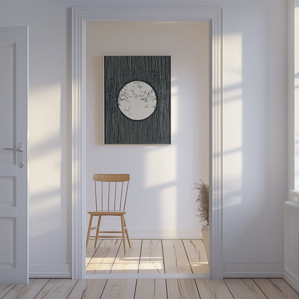 Minimal Moon | Canvas