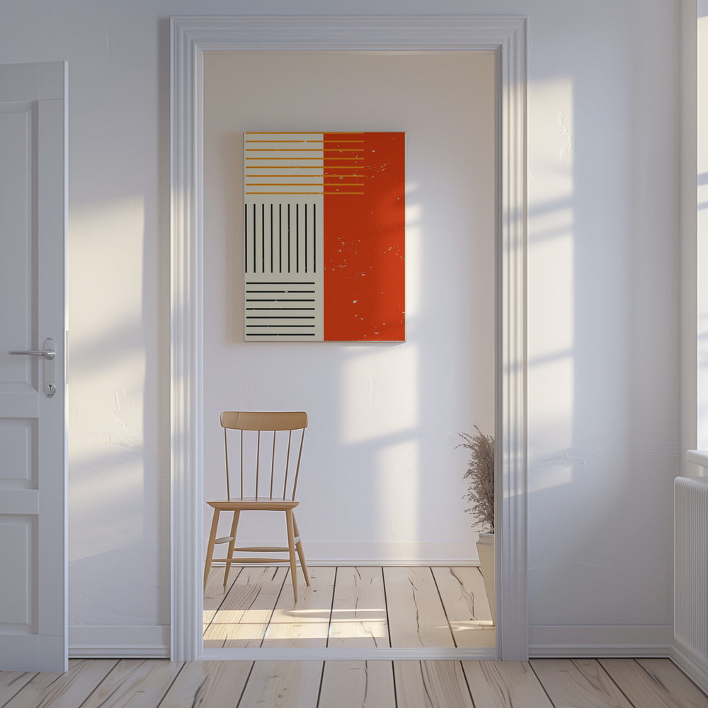 Vibrant Minimal Series #4 | Canvas