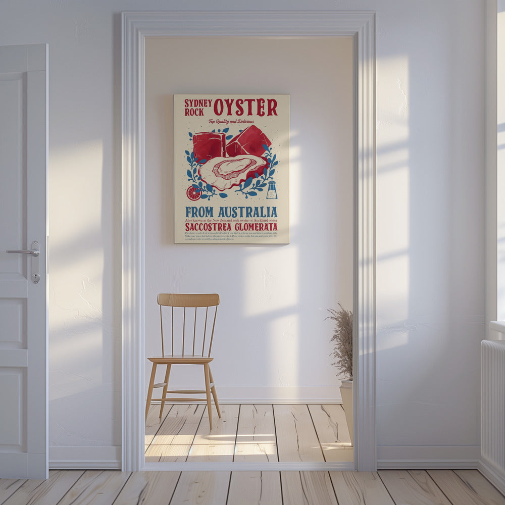Oyster kitchen decor | Canvas