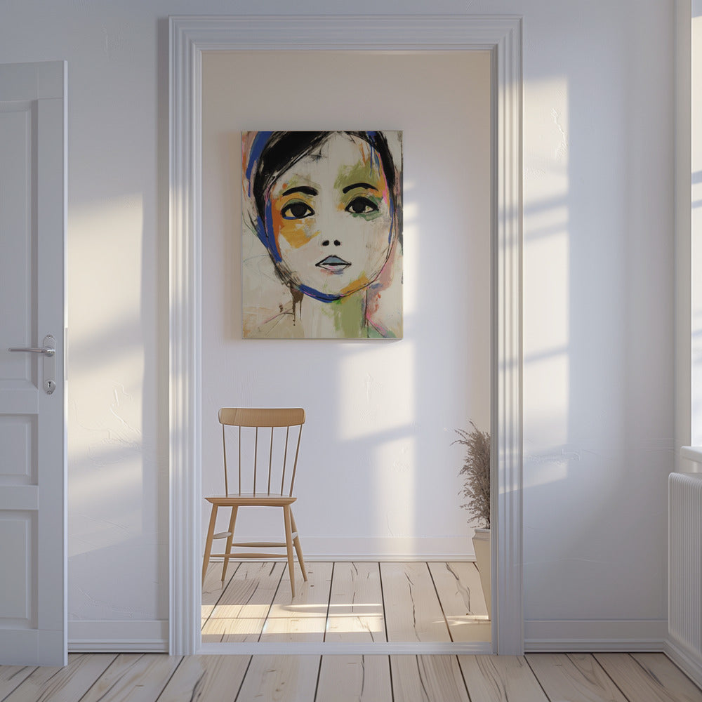 Colorful Gaze | Canvas