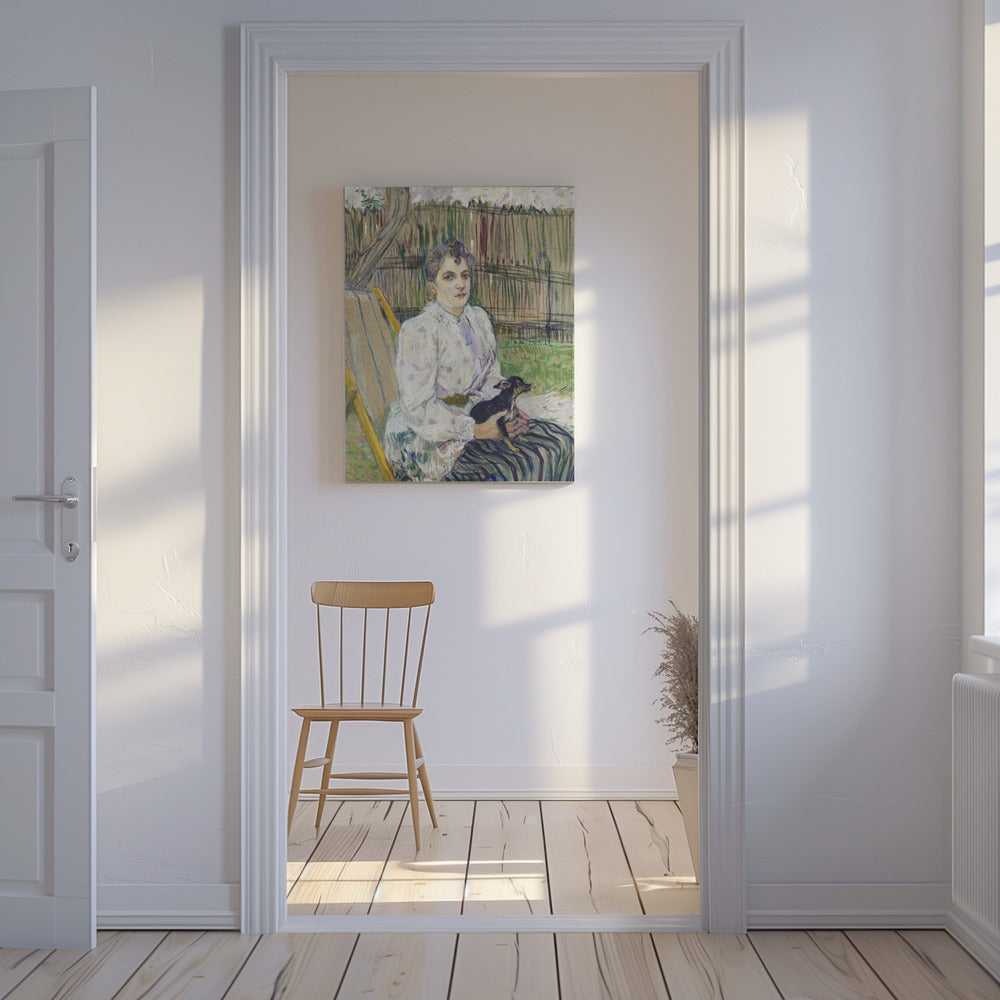 Lady With a Dog (1891) | Canvas