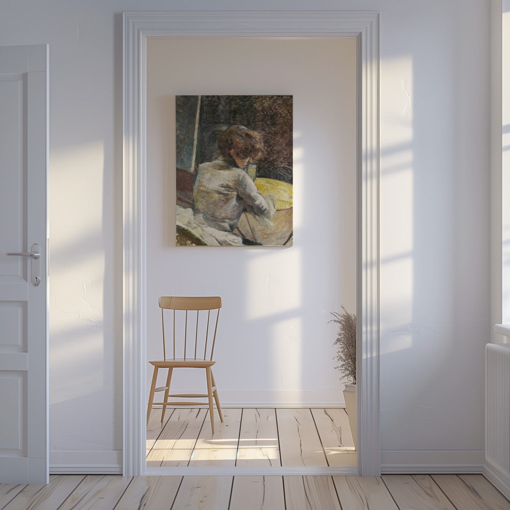 Waiting (ca.1887) | Canvas