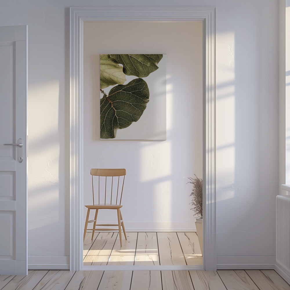 Leaf Veins Symphony | Canvas