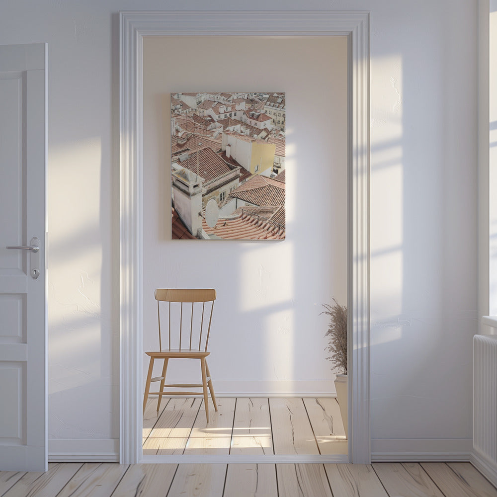 Terracotta Rooftops | Canvas