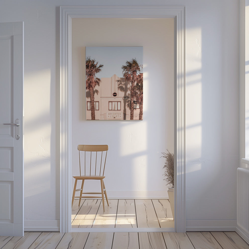 Palm Shadows | Canvas