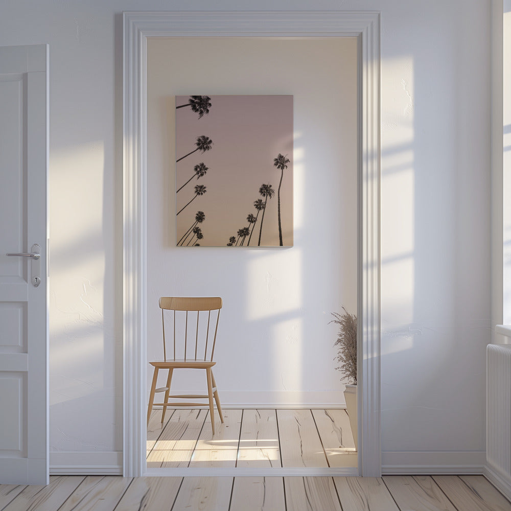 Twilight Palms | Canvas